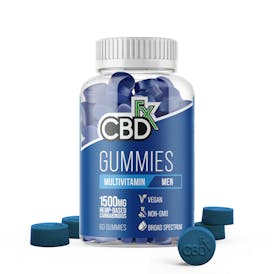 CBDfx - Mens Multi Vitamin Gummy - 60ct Bottle - 1500mg