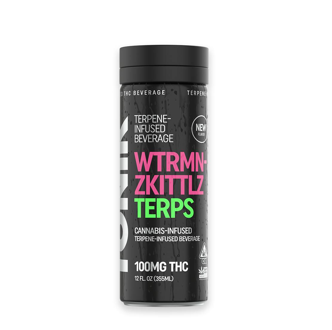 TONIK TERPS: Wtrmn-Zkittlz Terpene 12oz. Beverage (100mg)
