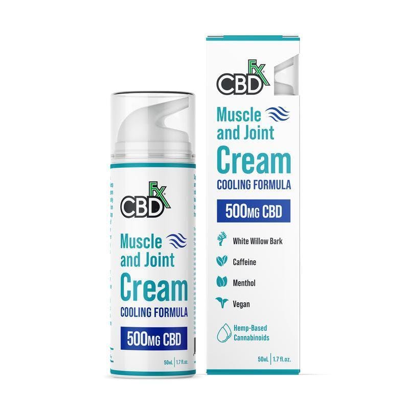 CBD Cream For Muscle & Joint: Cooling Formula 500mg