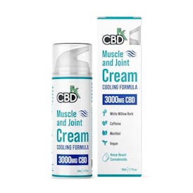 CBD Cream For Muscle & Joint: Cooling Formula 3000mg
