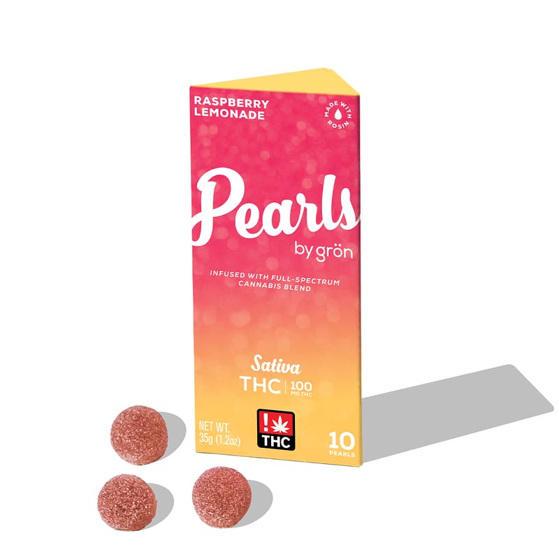 Grön THC Raspberry Lemonade Pearls · Sativa