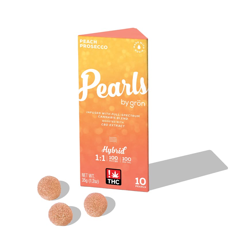 Grön Peach Prosecco Pearls Hybrid