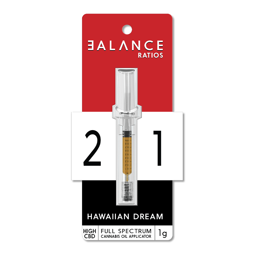 BALANCE Ratios 2:1 High CBD Extract Applicator - Hawaiian Dream