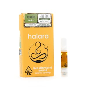 HALARA - GMO Liquid Live Diamonds Cartridge