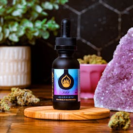 Alleviate 1 oz 1000mg 1:1:1 CBD:CBG:THC Tincture
