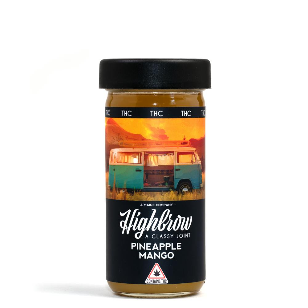 Highbrow Pineapple Mango Drink 100mg - Adult Use