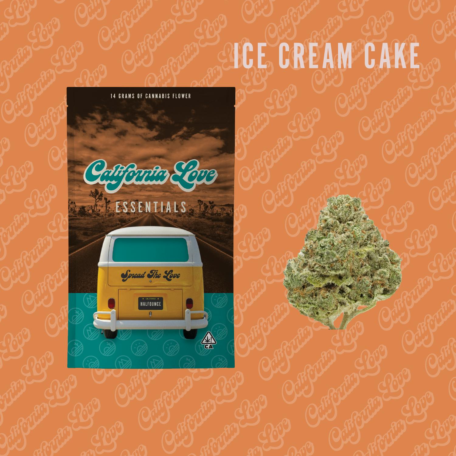 CALIFORNIA LOVE: Ice Cream Cake