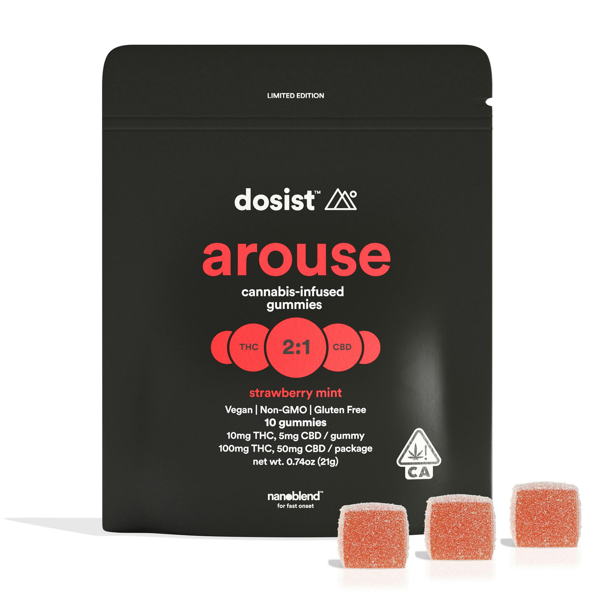 Arouse Strawberry Mint Pouch