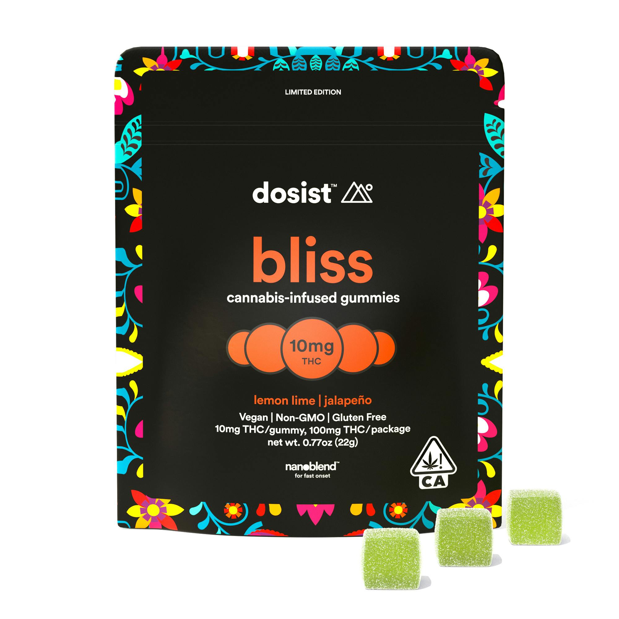 Bliss Lemon Lime Jalapeño Pouch