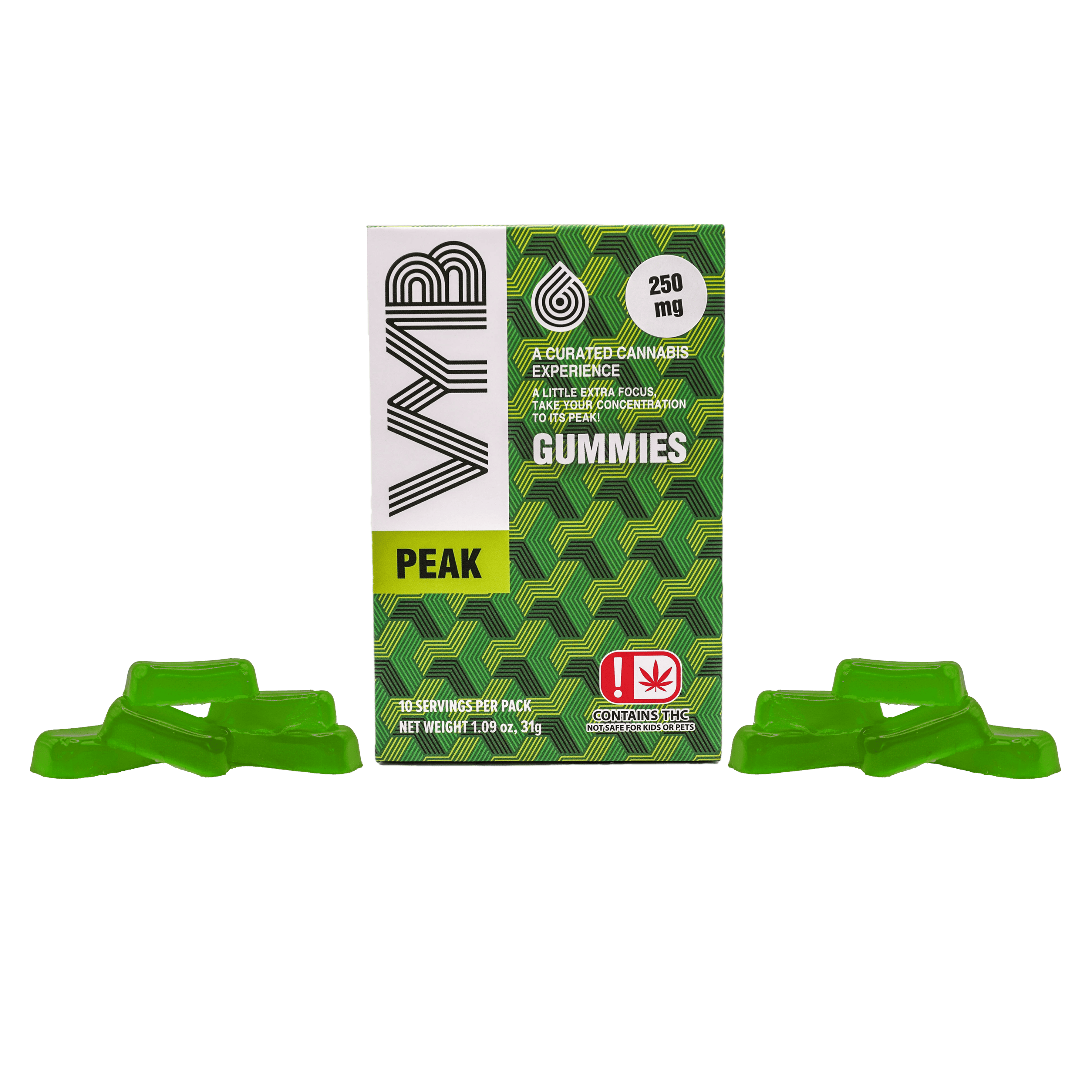VYB Peak Gummies — Watermelon