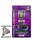 Puff | Grapeness - Infused Indica - 5 pack [2.5g]