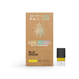 Live Rosin with Diamonds - Blue Dream 1g