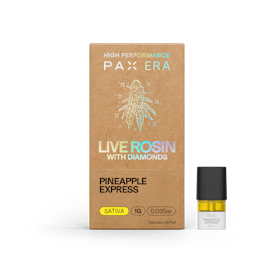 Live Rosin with Diamonds - Pineapple Express 1g
