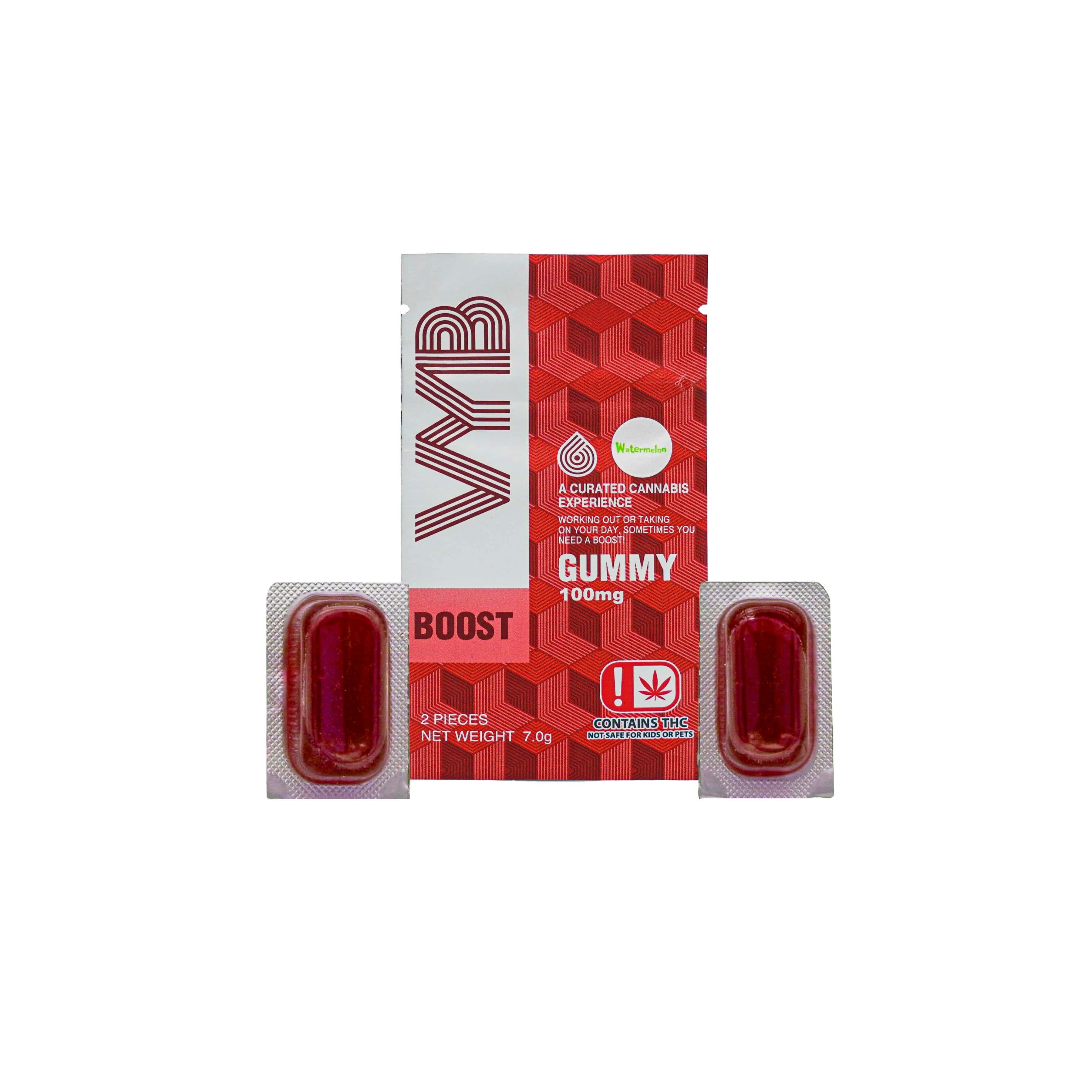 VYB Boost Single Gummies | 100mg | Watermelon