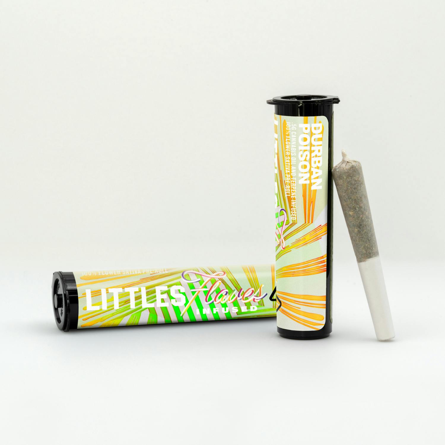 LITTLES Flaves Infused Pre-Roll – Durban Poison