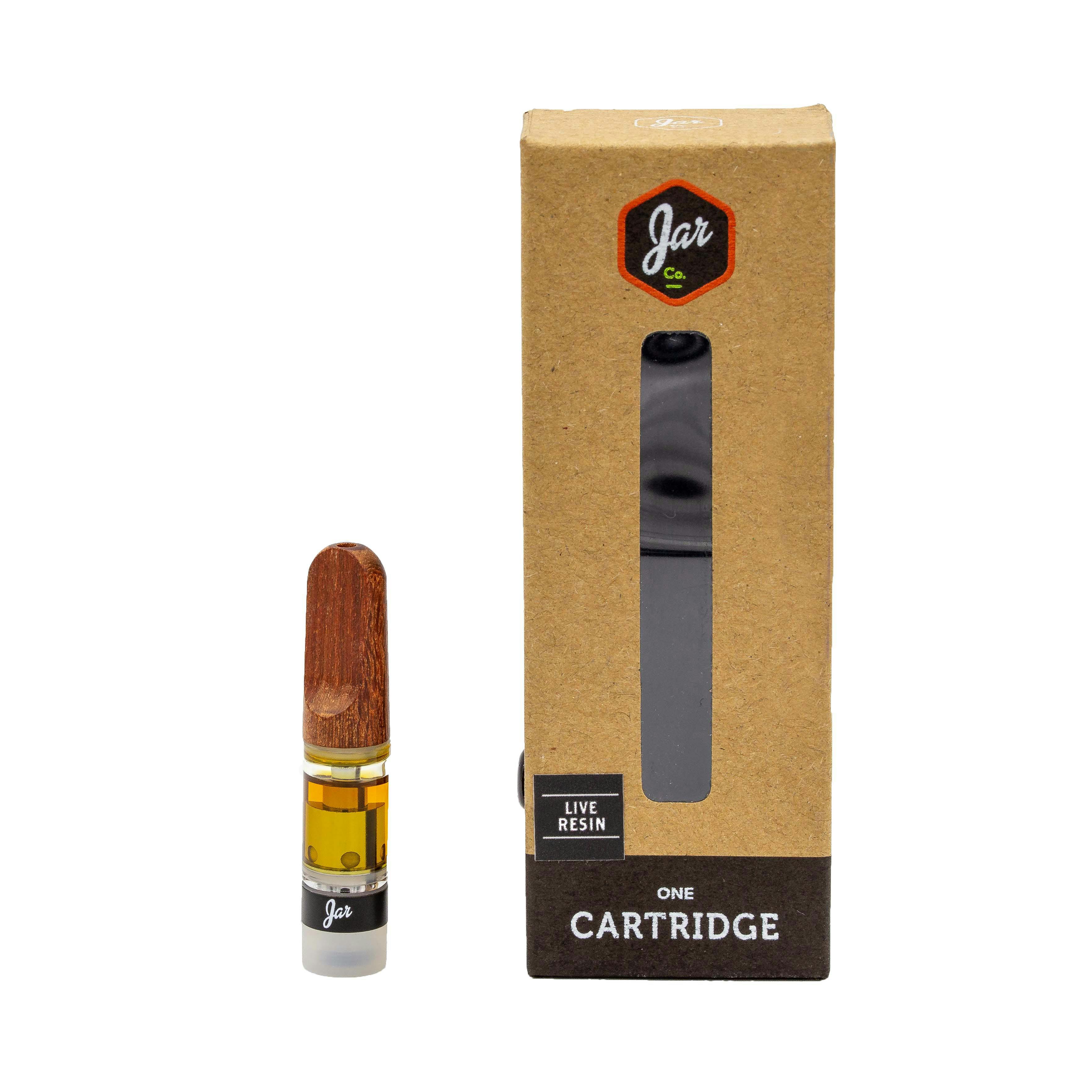 JAR Cannabis Co. JAR Peanut Butter Breath Live Resin CCELL Cartridge