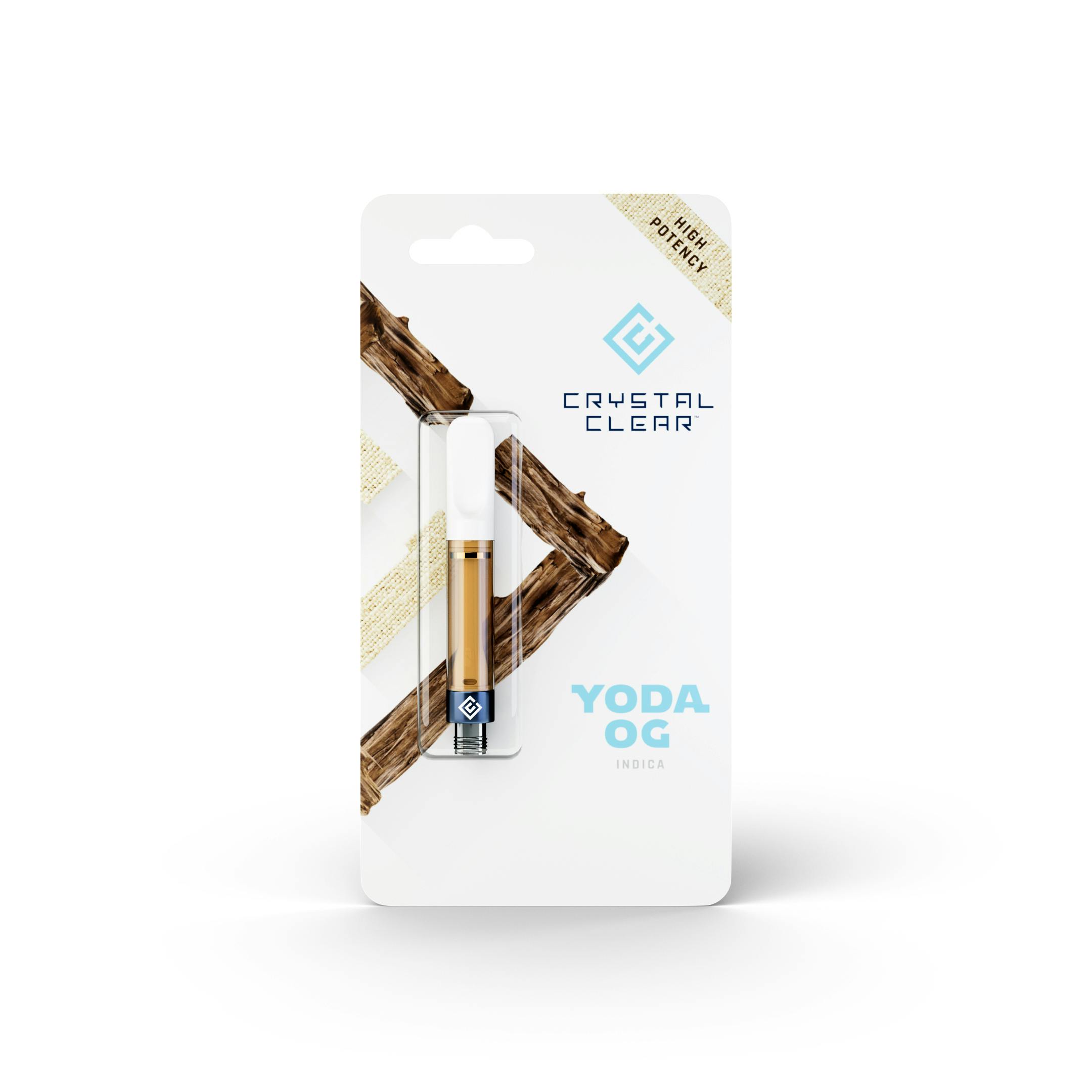 リニューアル濃度up⭐︎CRDP 1ml Yoda OG Yoda OG | Cartridge | 1g - Crystal Clear
