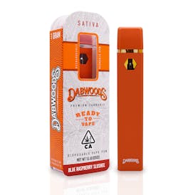 DABWOODS 1 GRAM ALL IN ONE DEVICE BLUE RASPBERRY SLUSHEE