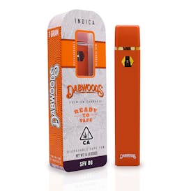 DABWOODS 1 GRAM ALL IN ONE DEVICE SFV OG