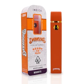 DABWOODS 1 GRAM ALL IN ONE DEVICE BISCOTTI