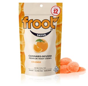 Froot - Froot | Orange Tangie 100mg (Sativa) - Gummies 10pk