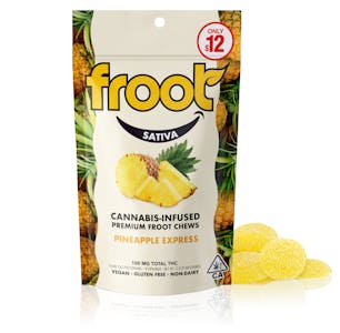 FROOT - Froot Pineapple Express Gummies - 100mg