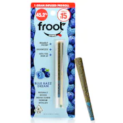 Froot - Preroll - Infused - Blue Razz - 1g