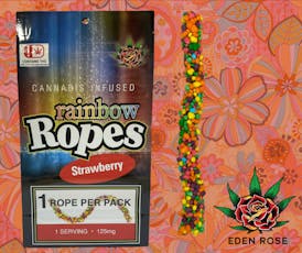 125MG Rainbow Rope - Strawberry