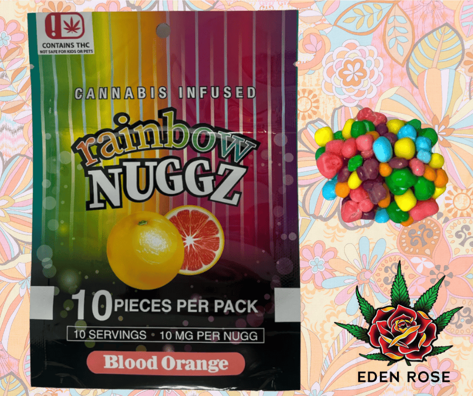 100MG Rainbow Nuggz - Blood Orange