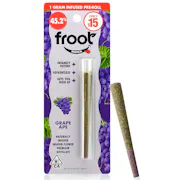 Froot - Preroll - Infused - Grape Ape - 1g