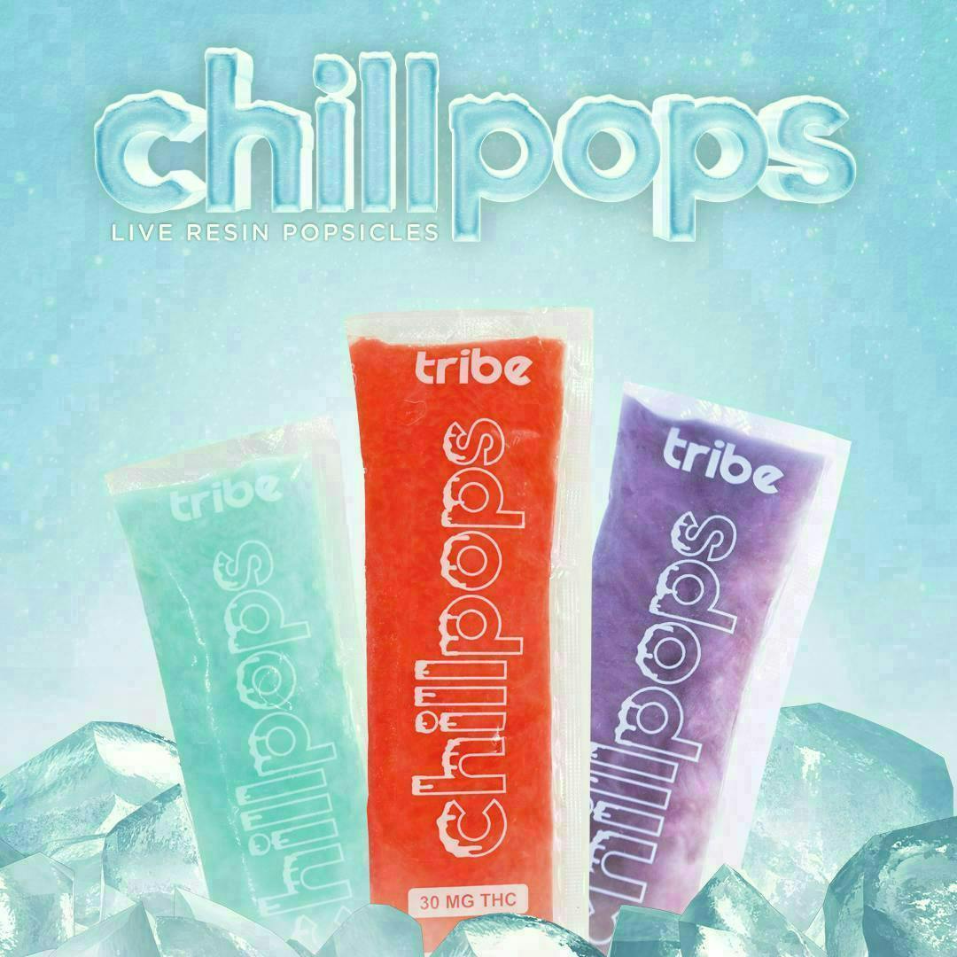 Tribe | Chillpops | Variety | 90mg | 3ct | 30mg/ea