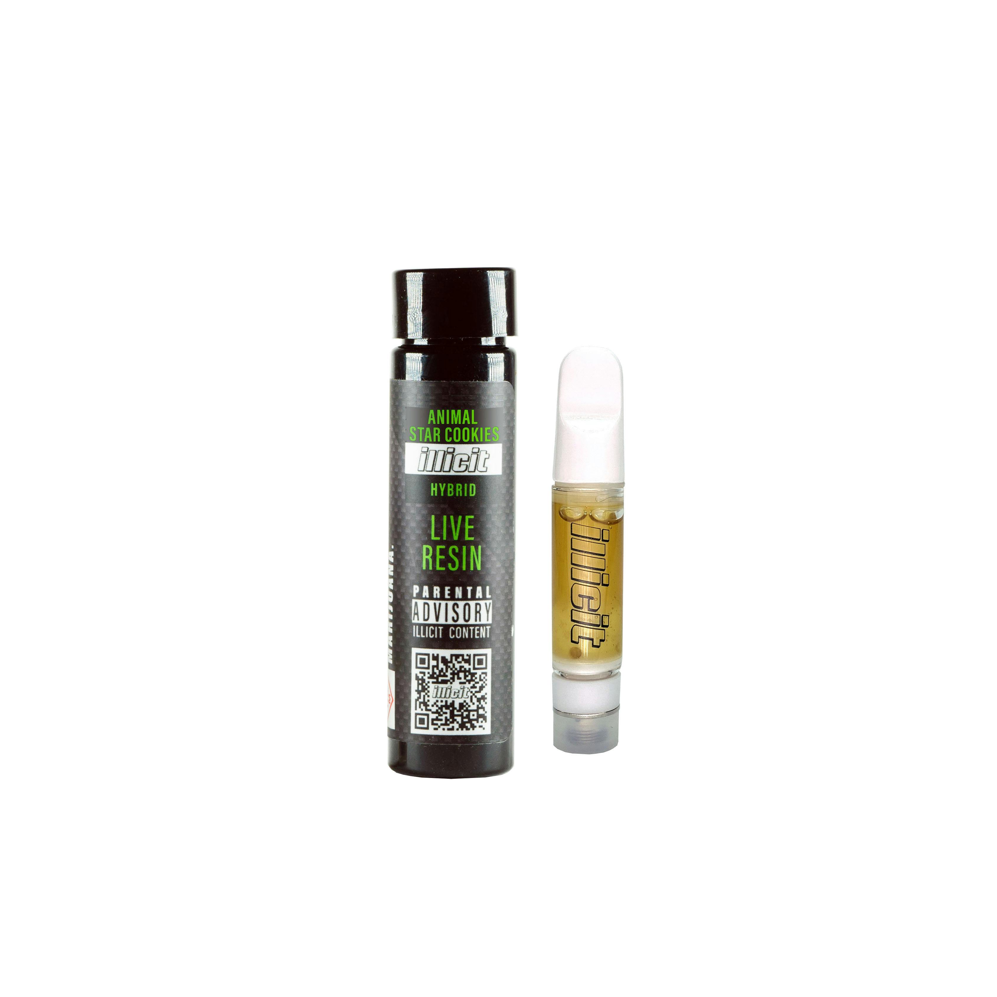 Animal Star Cookies Live Resin 1g Cartridge by ILLICIT