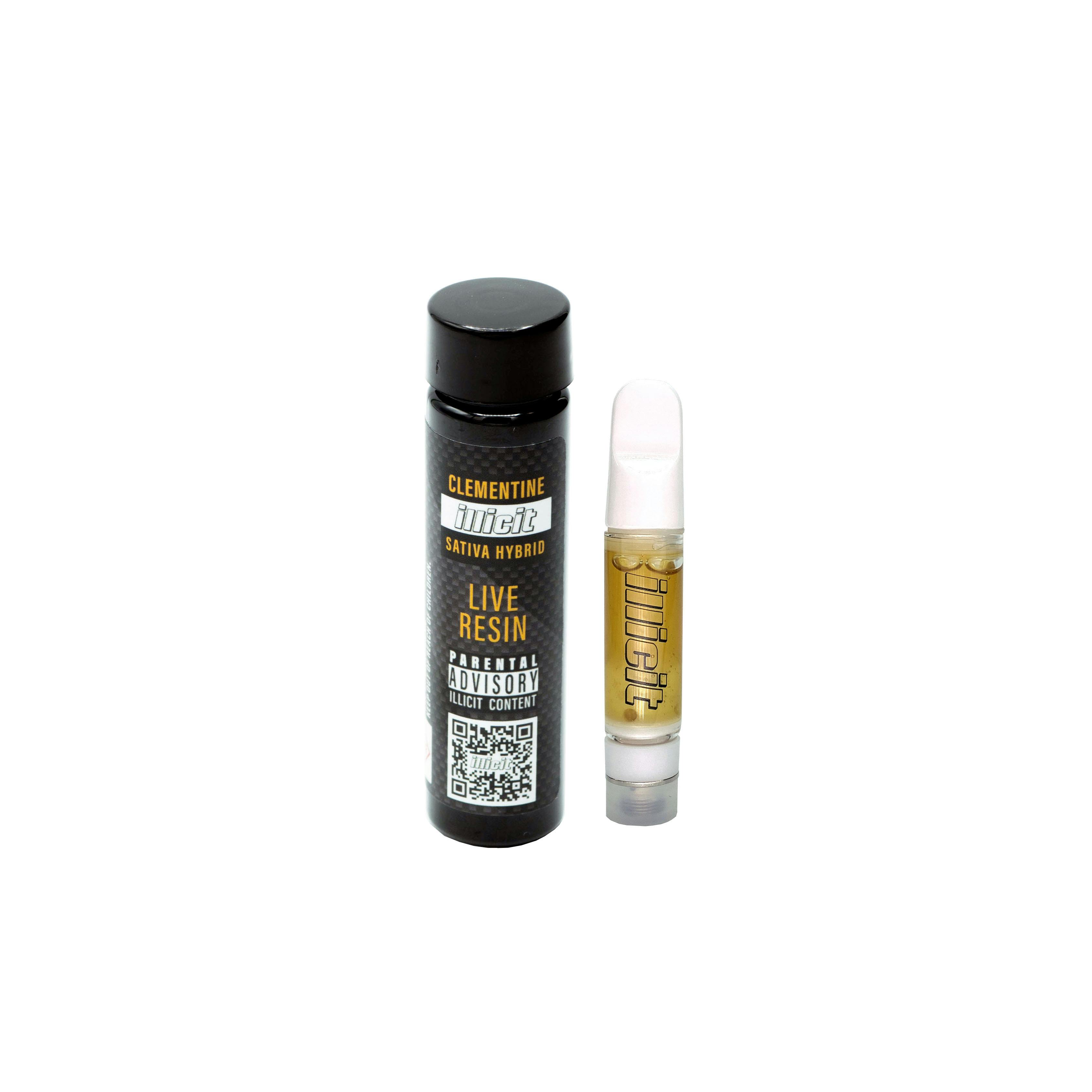 Clementine Live Resin 1g Cartridge by ILLICIT