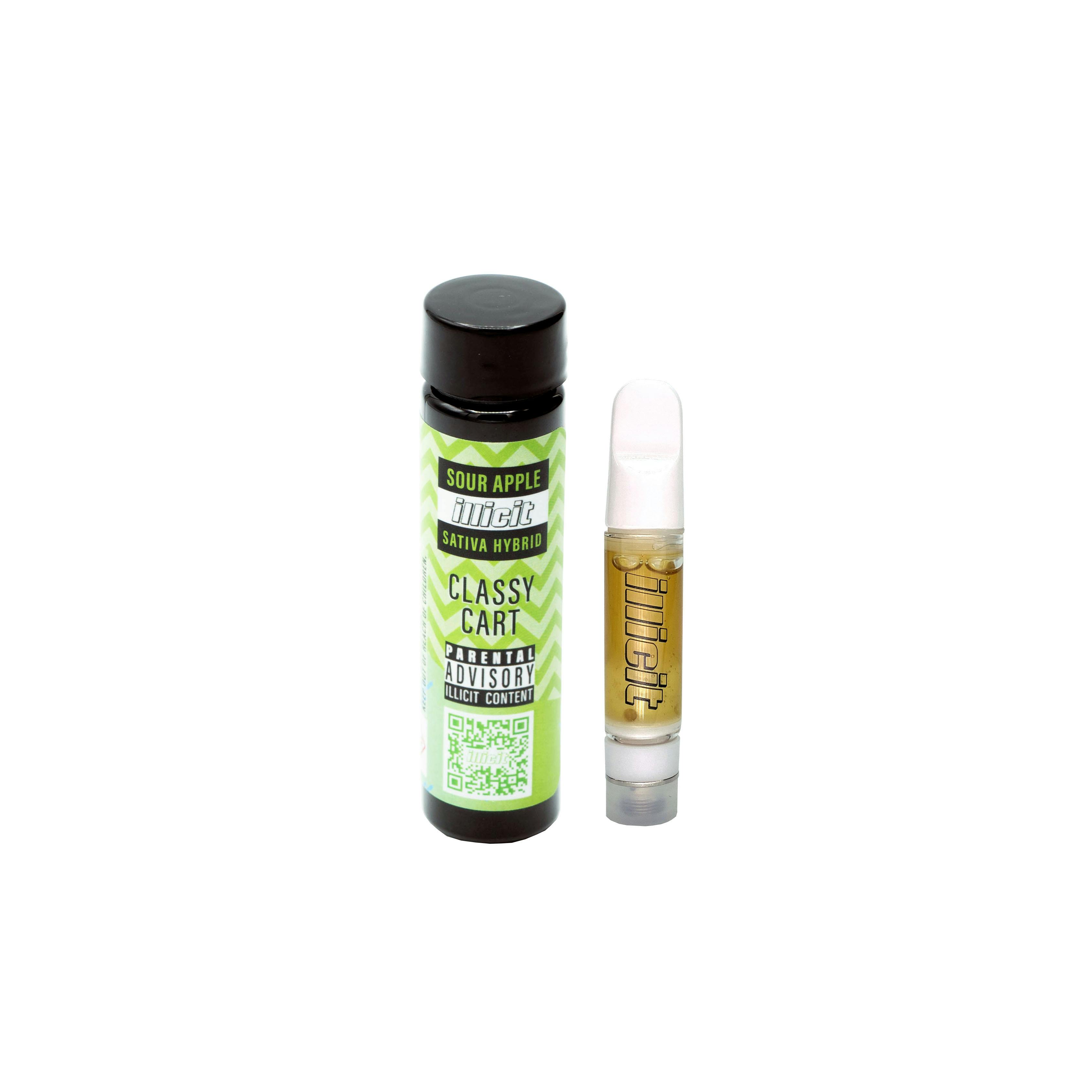 Sour Apple 1G Classy Cart (Sour) by ILLICIT
