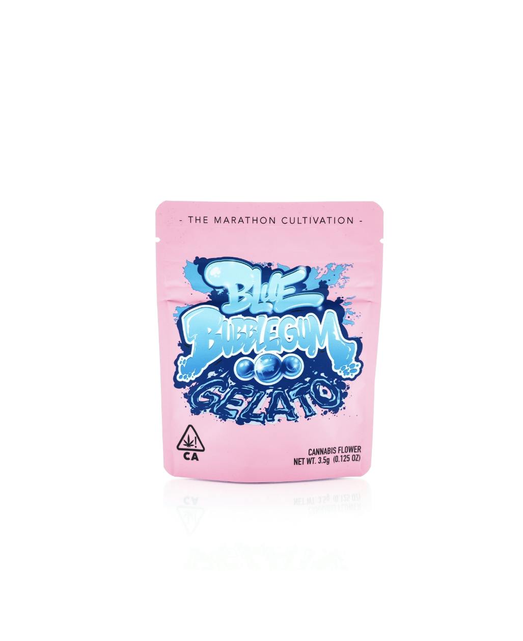 Blue Bubblegum Gelato | Flower | 3.5g by The Marathon Cultivation