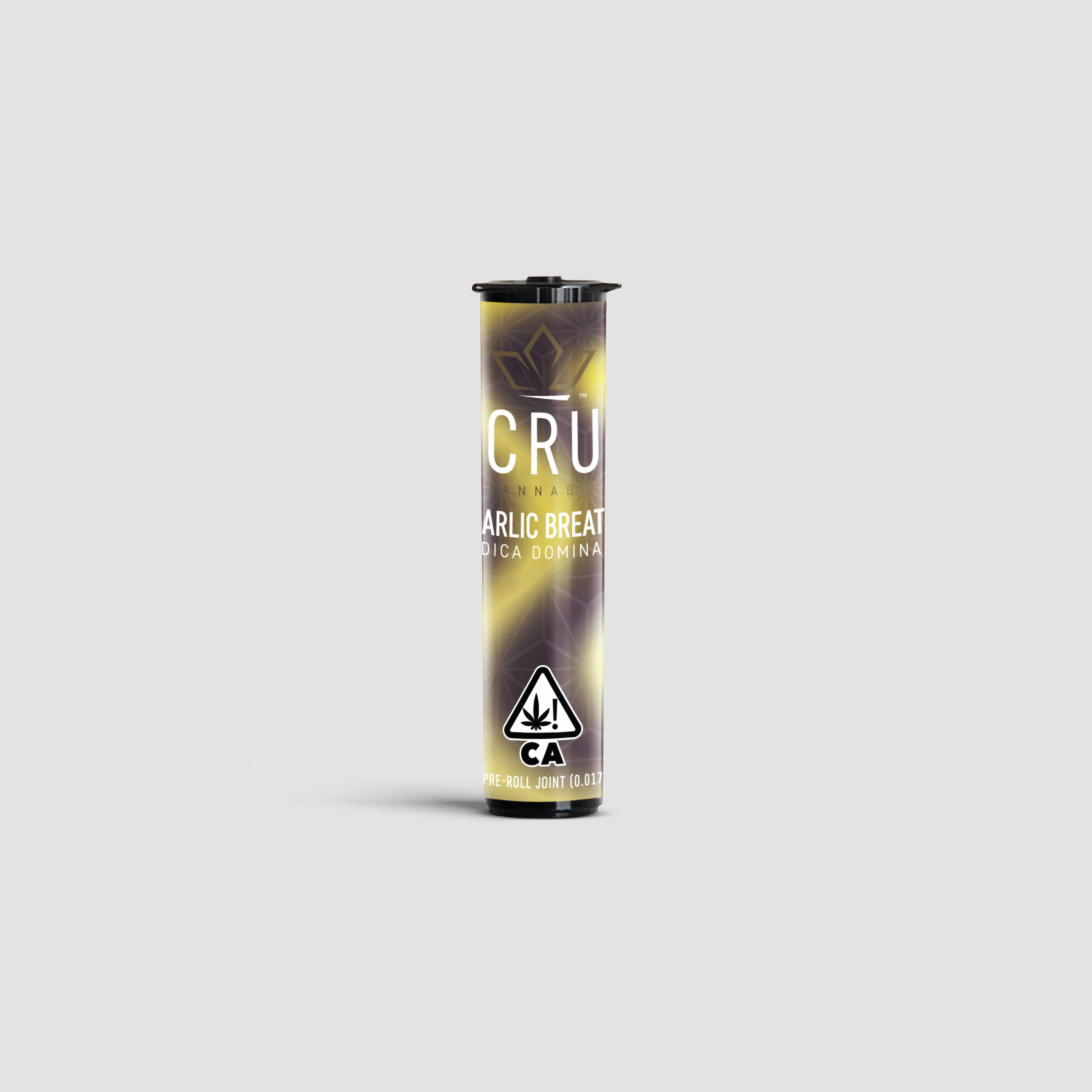 CRU Cannabis Garlic Breath (0.5G PreRoll) Weedmaps