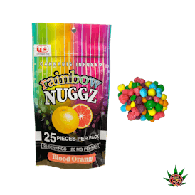 Rainbow Nuggz 500mg - Blood Orange