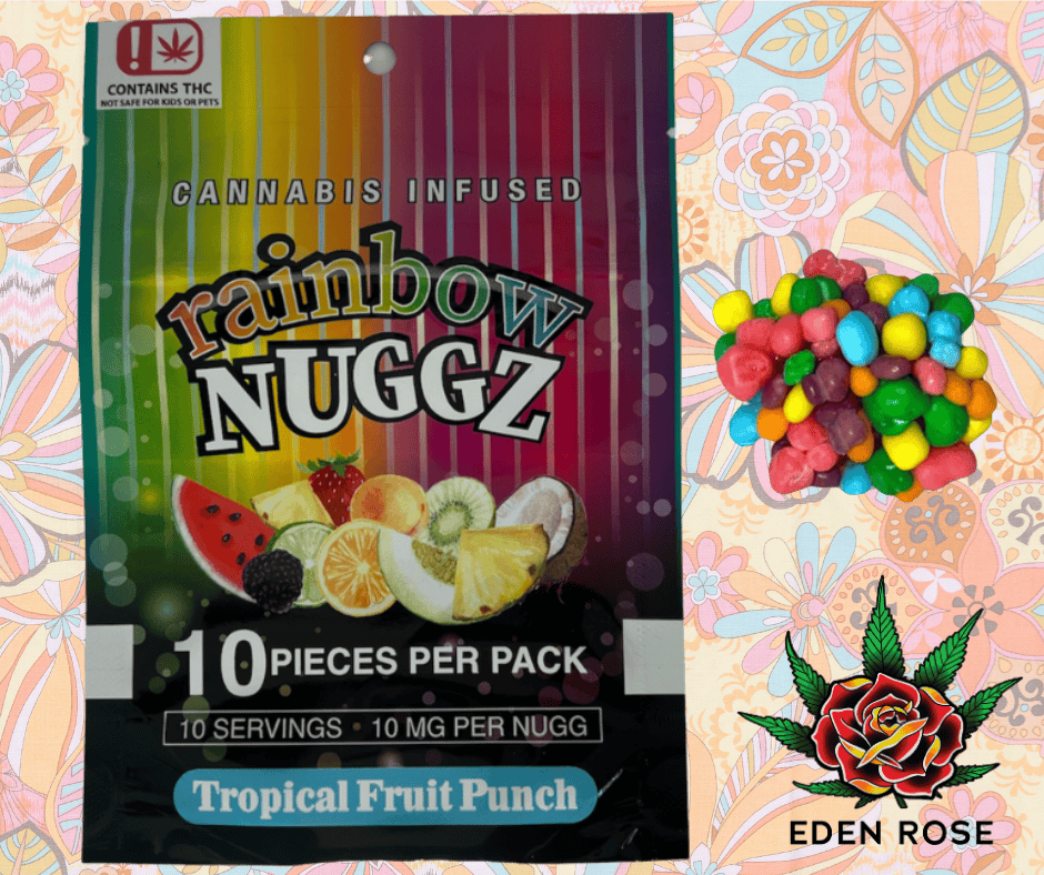 100MG Rainbow Nuggz - Tropical Fruit Punch