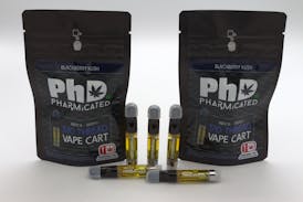 Pharmicated 510 Thread Vape Cart - 1000 mg - Blackberry Kush (I)