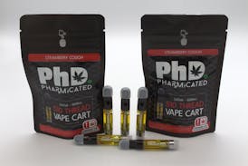 Pharmicated 510 Thread Vape Cart - 1000 mg - Strawberry Cough (S)