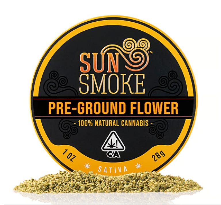 SunSmoke — Sativa Blend - Flower - Pre-Ground - 1oz Tin