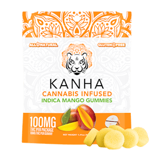 Kanha - [Kanha] Gummies - 100mg - Mango (I)