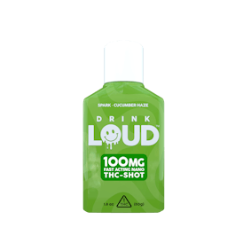 Drink Loud - Cucumber Haze | Spark Shot (100mg THC)