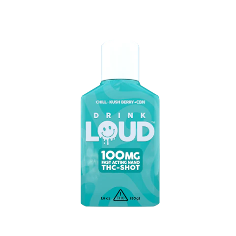 Rove Drink Loud - Kush Berry · Chill Shot (100mg THC + 10mg CBN), Edibles