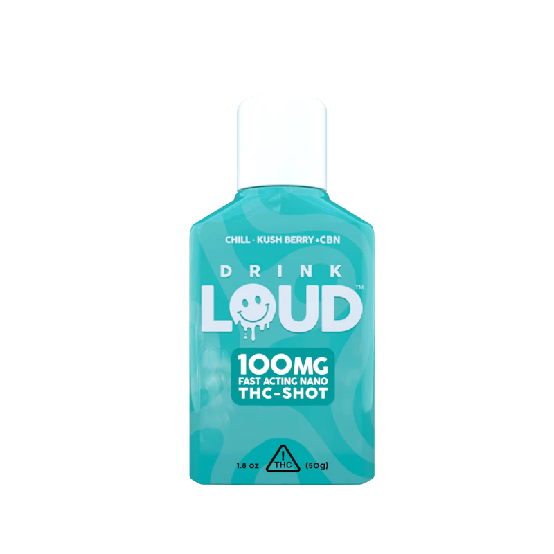 Rove Drink Loud - Kush Berry · Chill Shot (100mg THC + 10mg CBN), Edibles
