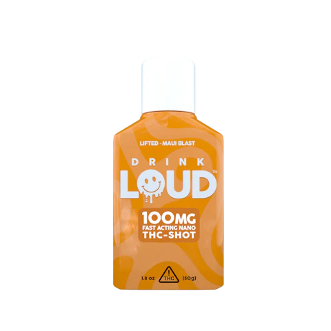 Rove Drink Loud - Maui Blast · Lifted Shot (100mg THC), Edibles
