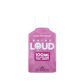 Drink Loud - Pink Lemonade | Cruise Shot (100mg THC)