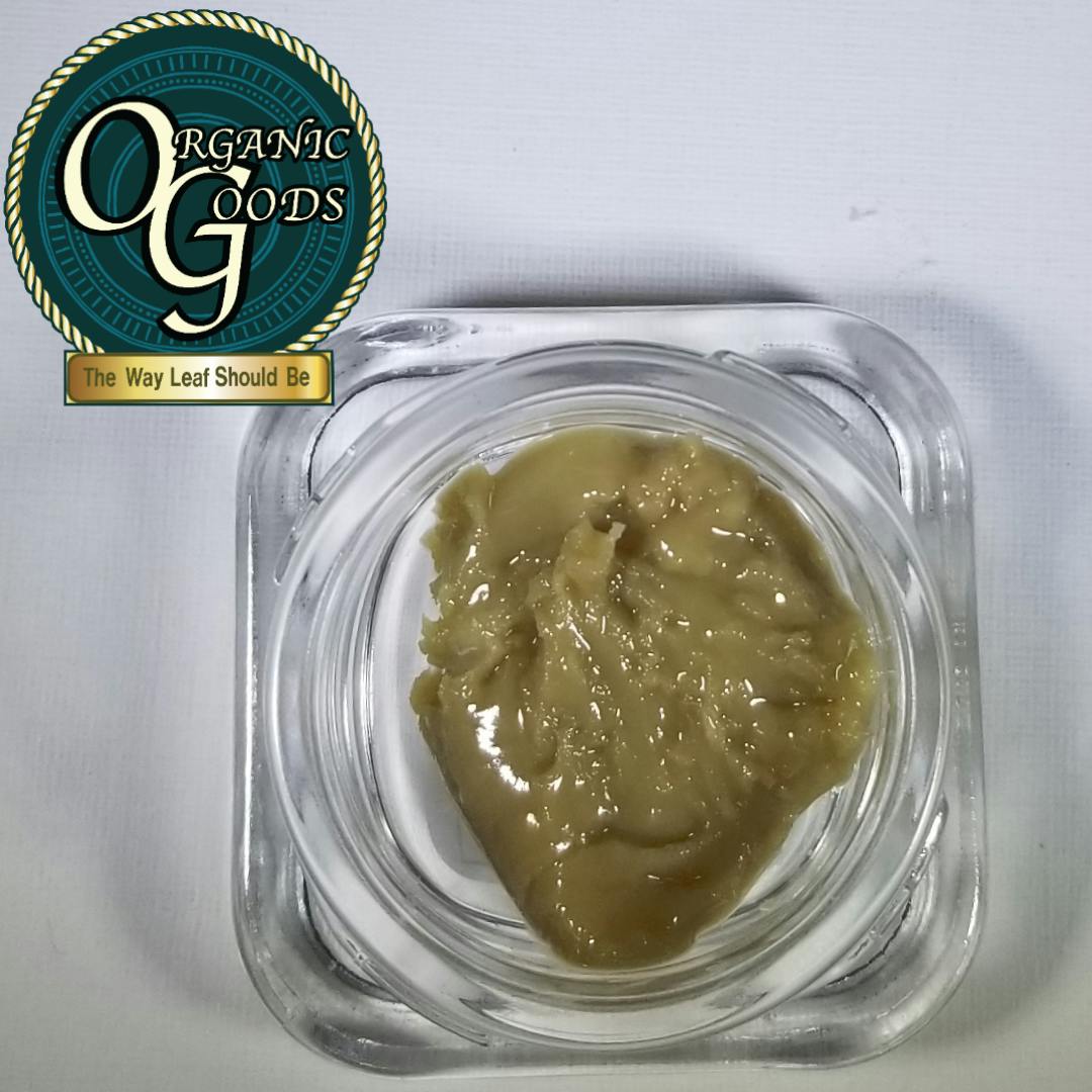 Licorice Kush Live Rosin 3.5g Organic Goods