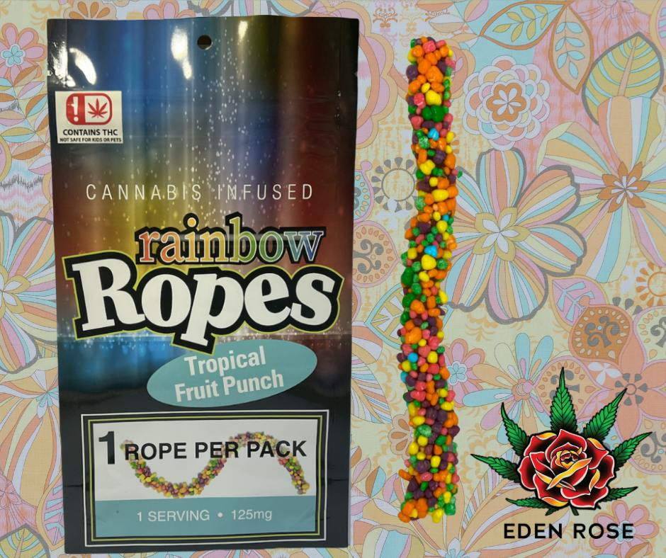 125MG Rainbow Rope - Tropical Fruit Punch