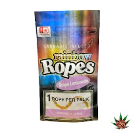 Rainbow Ropes 125mg - Grape Lemonade